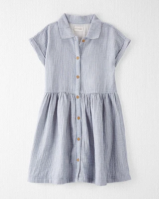 Kid Organic Cotton Gauze Dress