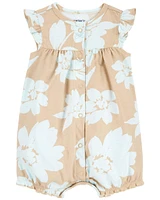 Floral Snap-Up Romper