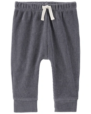 Baby Pull-On Velour Pants