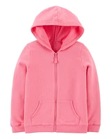 Kid Zip-Up French Terry Hoodie