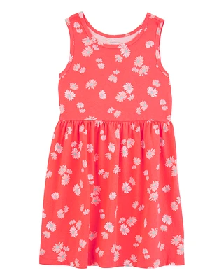 Kid Floral Tank Dress