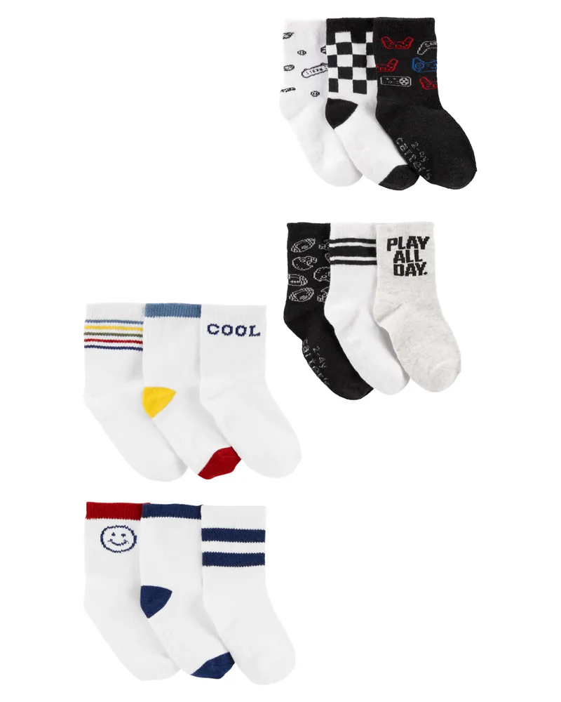 Toddler 12-Pack Socks