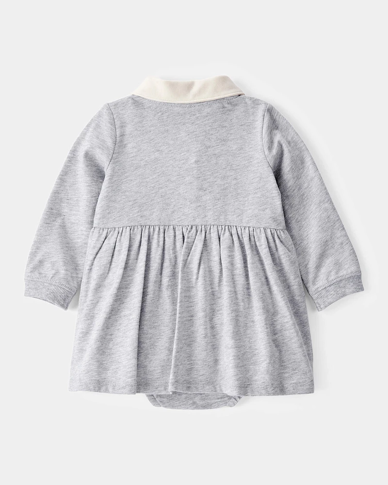 Baby Varsity Bodysuit Dress