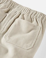 Baby Organic Cotton Corduroy Pants Toasted Wheat