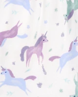 Kid Unicorn Fleece Nightgown