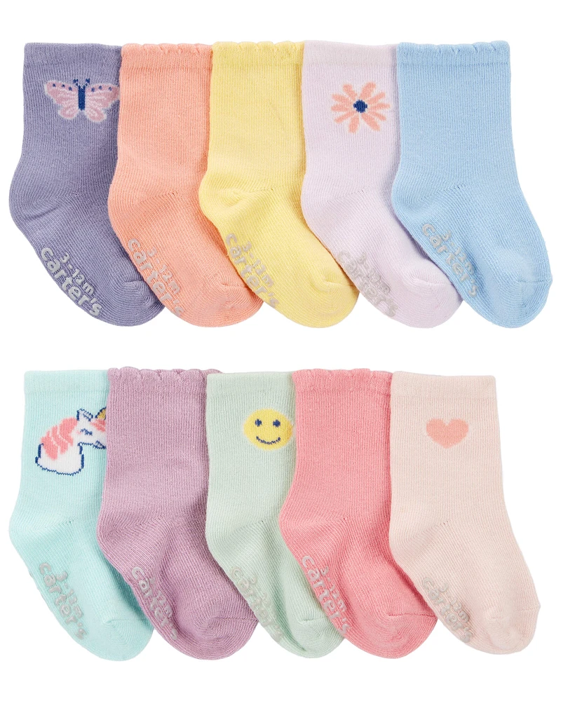 10 paires de chaussettes mi-mollet