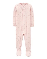 Toddler Girl 1-Piece PurelySoft Footie Pyjamas