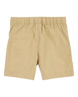 Kid Pull-On Poplin Shorts