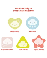 Silver Lining Cloud Feelings Shape Sorter Baby Toy