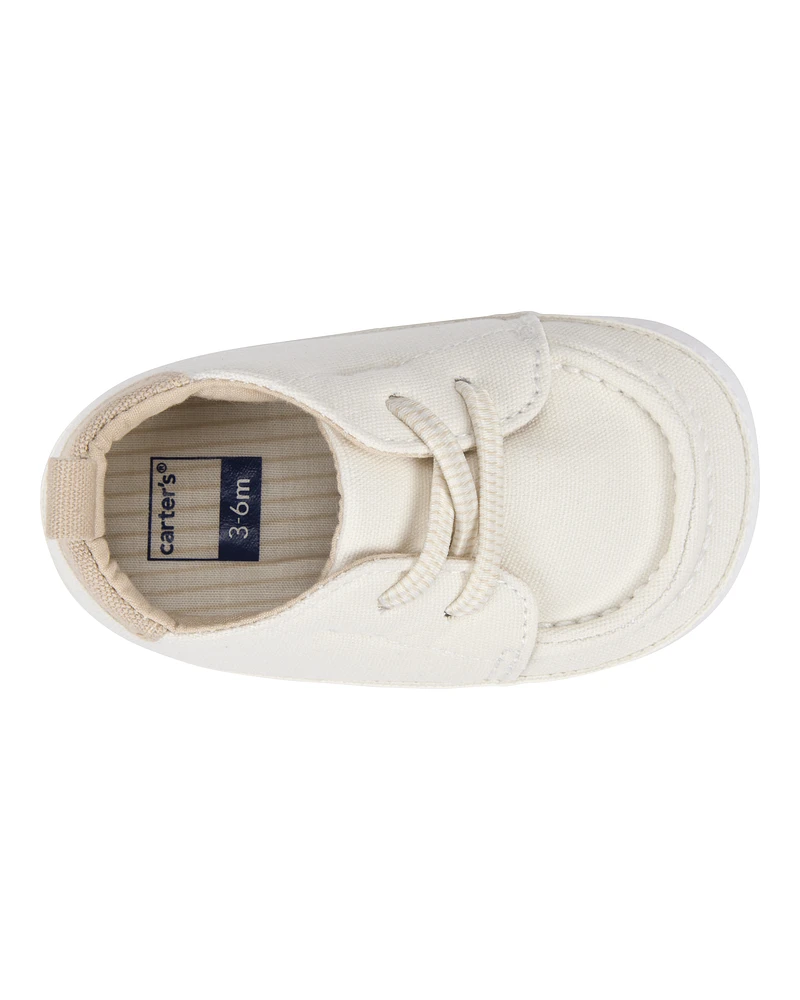 Casual Boat Shoes - White
