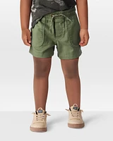 Toddler Pull-On Cotton Shorts