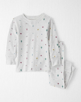 Baby Organic Cotton Pyjamas Icon Town Print