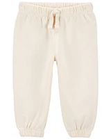 Baby Glitter Pull-On Fleece Joggers