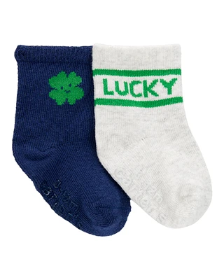 Baby St Patrick's Day 2-Pack Socks