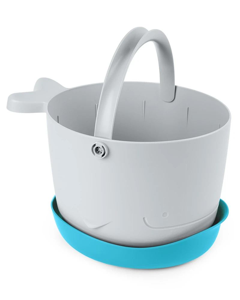 Moby Stowaway Bath Toy Bucket