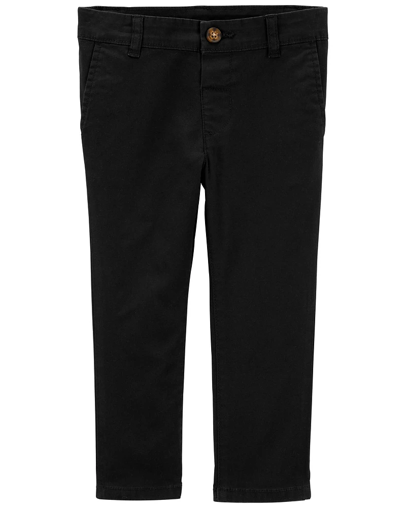 Toddler Flat-Front Dress Pants