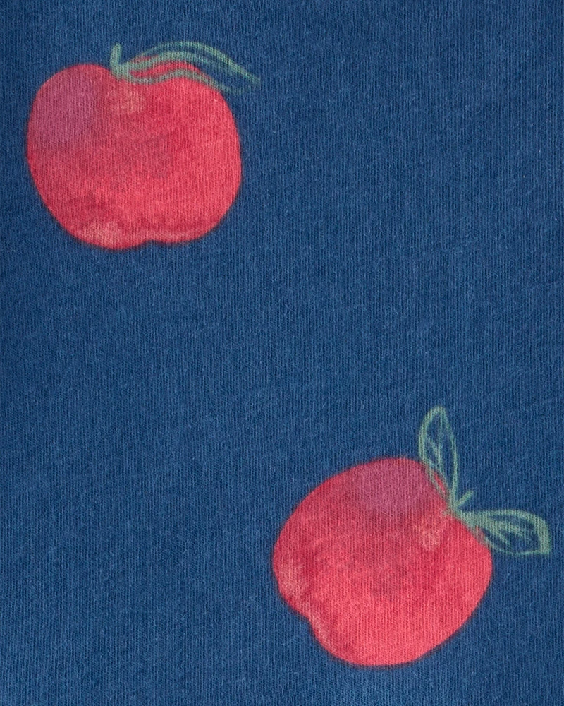 Toddler Apple Print Dress