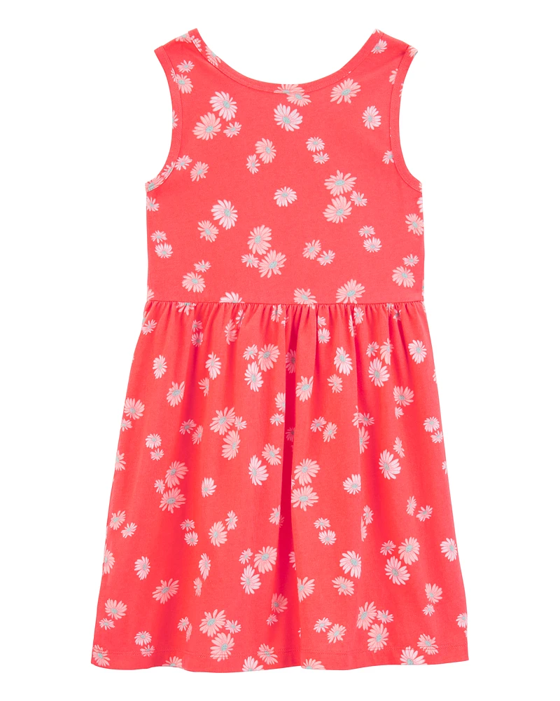 Kid Floral Tank Dress