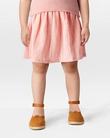 Toddler Crochet Pull-On Skort