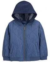 Toddler Quilted Fleece Lined Jacket