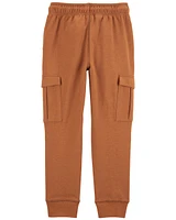 Kid Pull-On Knit Cargo Pants