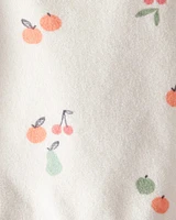 Baby 2-Piece Fruit-Print Set Made with Organic Cotton