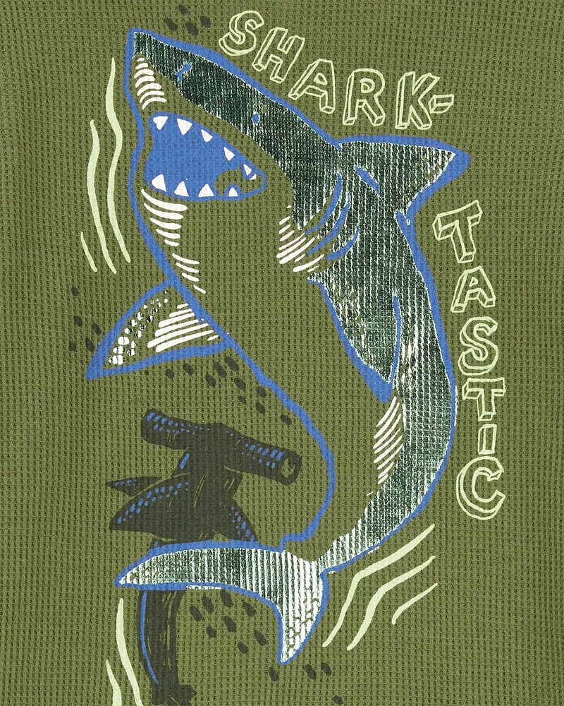 Baby Shark Thermal Graphic Tee