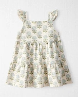 Baby Organic Cotton Floral-Print Dress