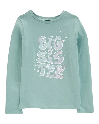 Kid Big Sister Long-Sleeve Graphic Tee