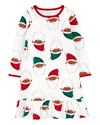 Santa Fleece Nightgown