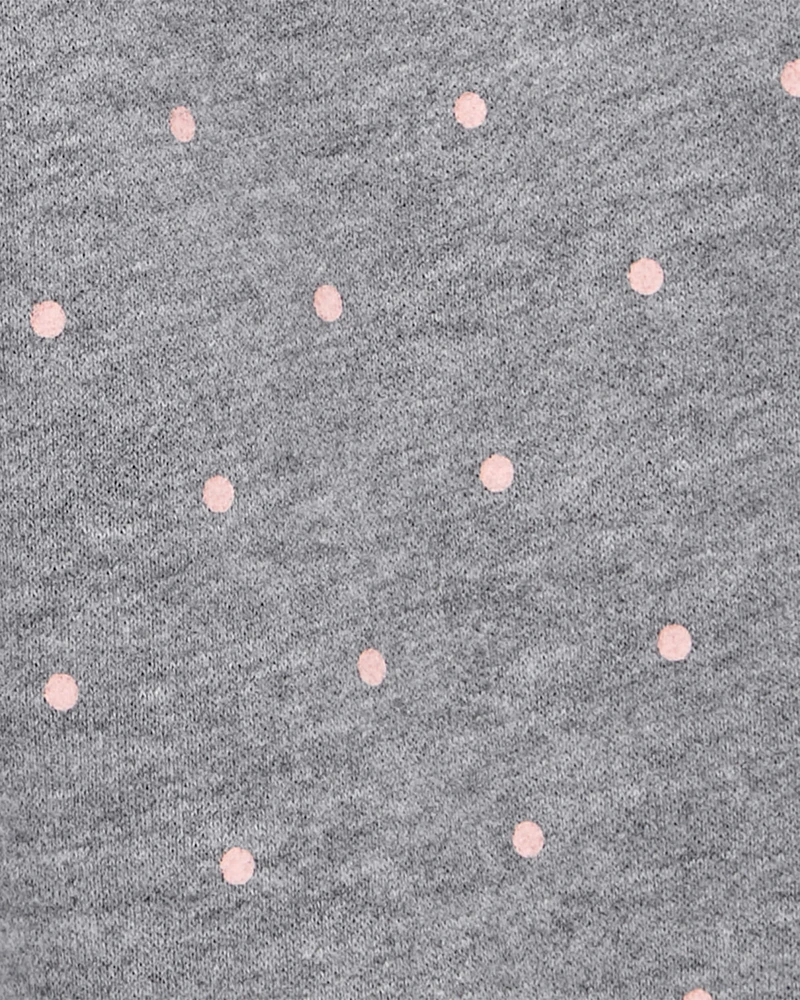 Baby Polka Dot Pull-On Fleece Joggers