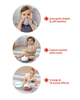 Baby Stack & Crawl 4-in-1 Crab Baby Crawl Toy
