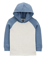 Toddler Colourblock Raglan Hooded Tee