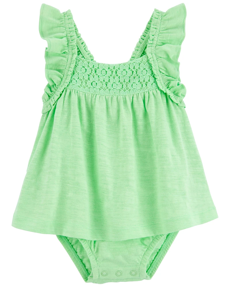 Baby Eyelet Sunsuit