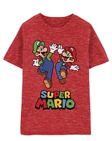 Kid Super Mario™ Short-Sleeve Graphic Tee - Red