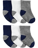 Toddler 6-Pack Crew Socks