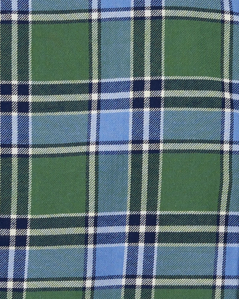 Toddler Plaid Button-Front Shirt