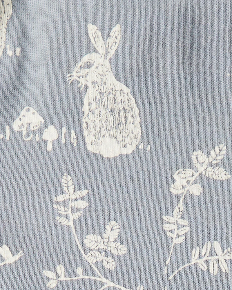 Baby Organic Cotton Bunny-Print Dress