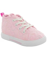 Toddler Heart Print Sneakers