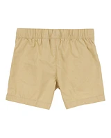 Toddler Pull-On Poplin Shorts