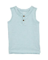 Toddler Sleeveless Slub Jersey Tank