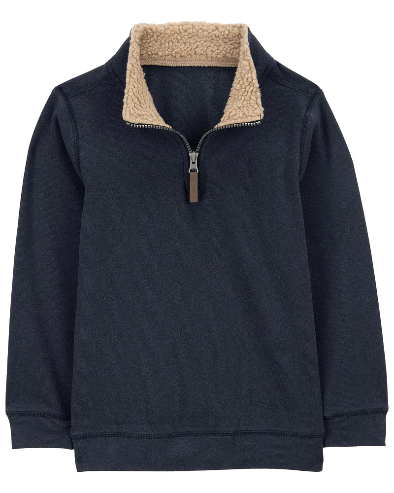 Kid Half-Zip Pullover Sweater