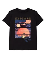 Kid Space Exploration Graphic Tee