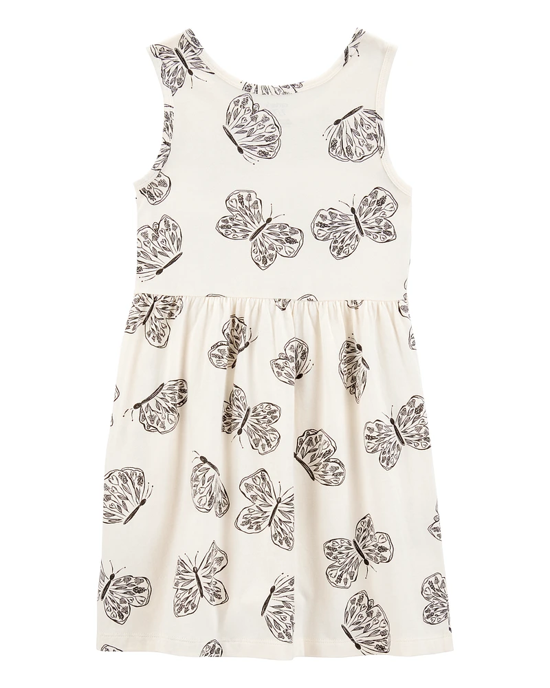 Kid Butterfly Tank Dress