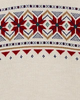 Kid Fair Isle Cotton Sweater