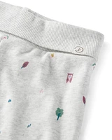 Baby Girl 2-Pack Organic Growth-With-Me Joggers