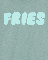 Toddler Fries Short-Sleeve Graphic Tee - Green