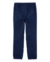 Kid Pull-On Poplin Pants