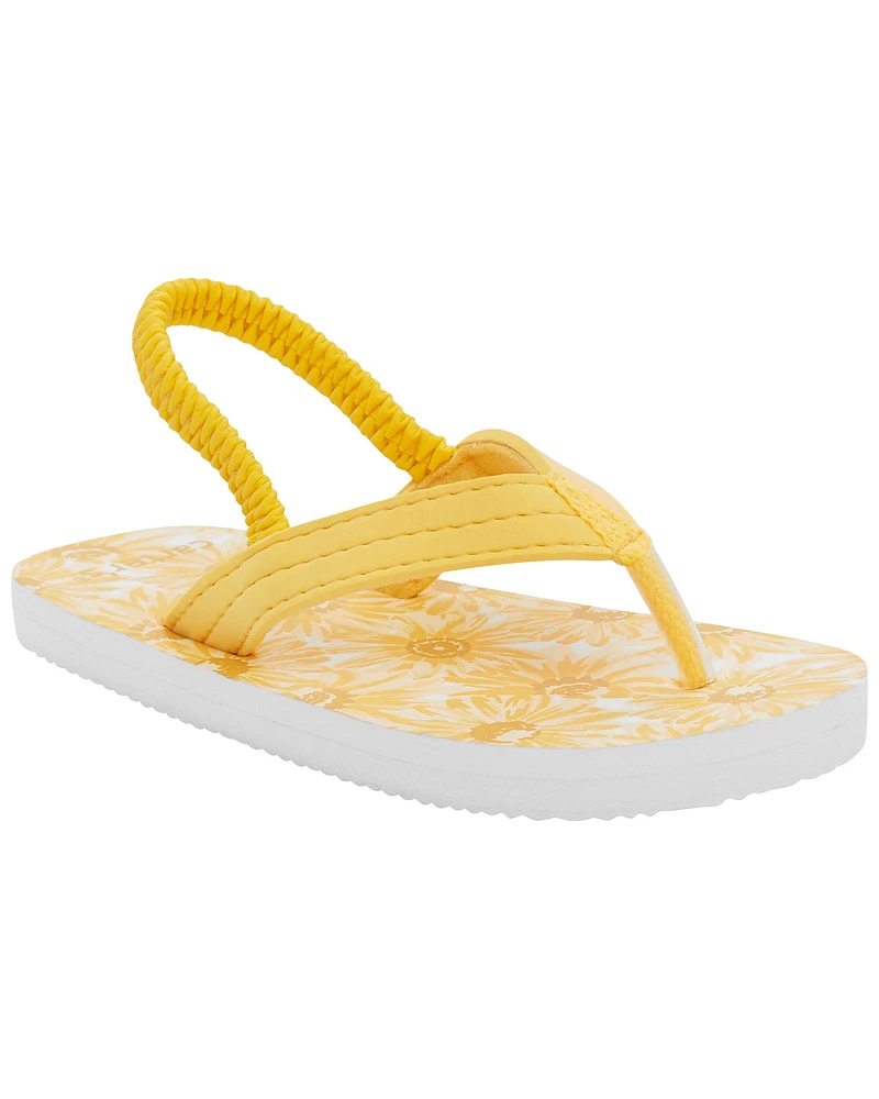 Sunflower Flip Flops