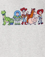 Toddler Toy Story Snug Fit Cotton 2-Piece Pyjamas - Heather